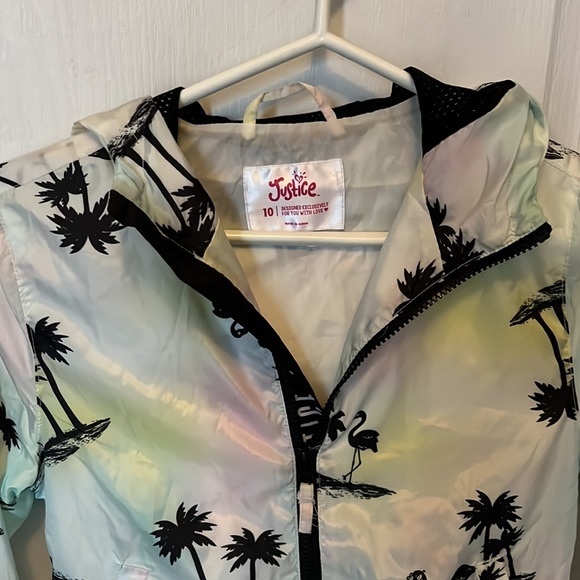 Spring /Summer Lightweight Jacket Windbreaker - Size 10 - Picture 5 of 6